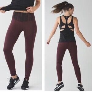 Lululemon All The Right Places Pant Bordeaux Drama 6